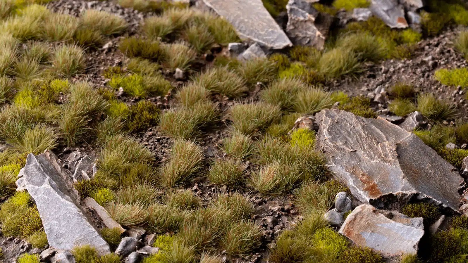 Gamers Grass Mixed Green 6mm - Wild | Buy Online from The Home Crafters