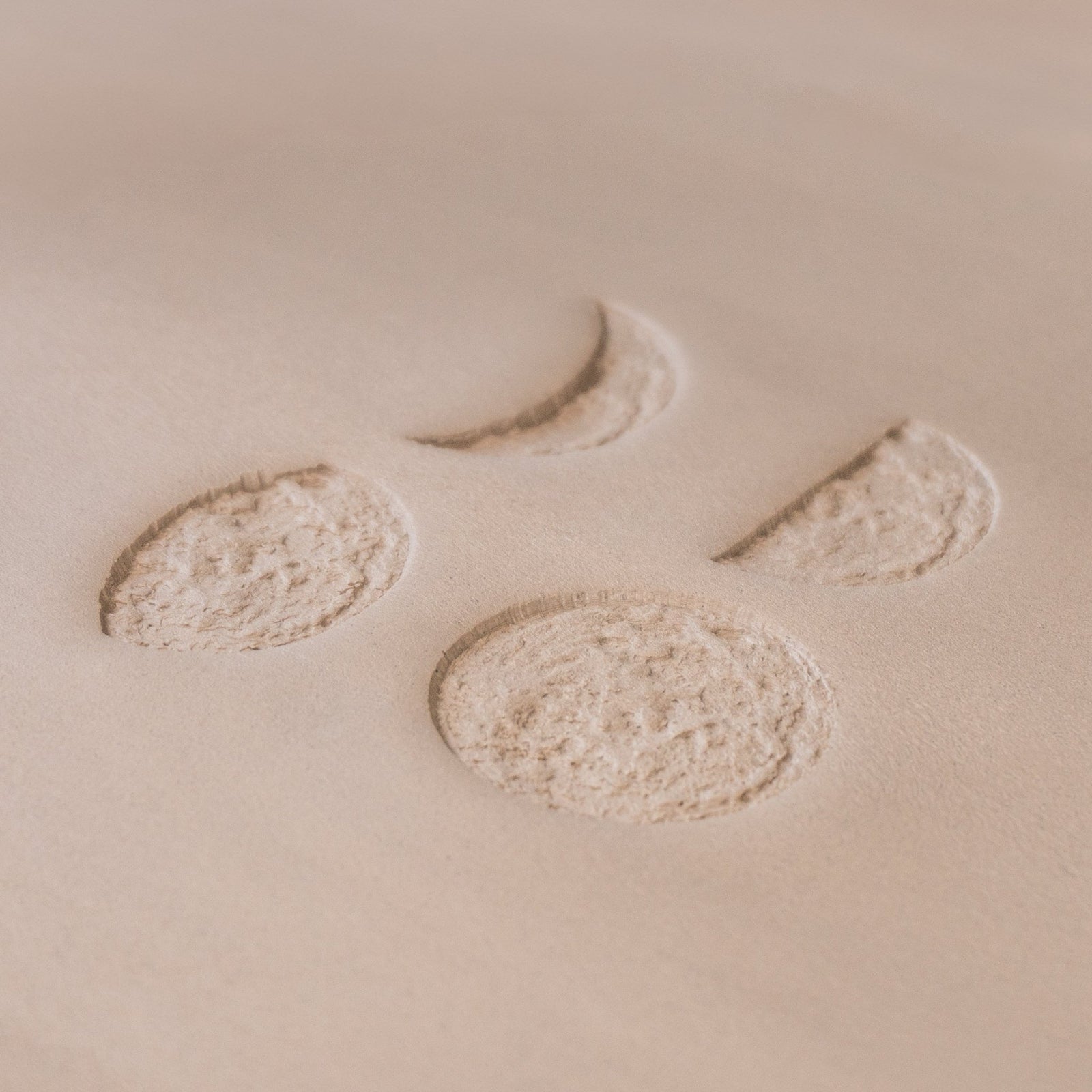 Moon Phases Set of Four Stamps | Buy Online from The Home Crafters