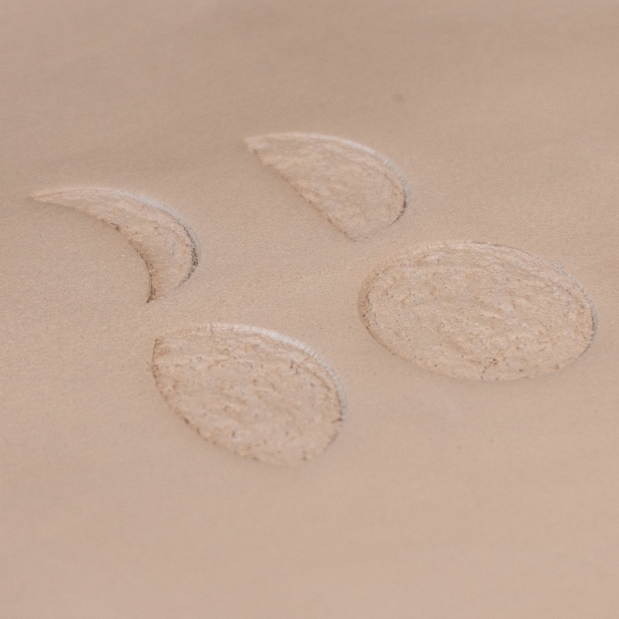 Moon Phases Set of Four Stamps | Buy Online from The Home Crafters