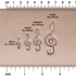 Music Notation Stamps | Buy Online from The Home Crafters