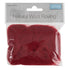 Natural Wool Roving: 10g: Dark Red | Buy Online from The Home Crafters