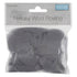 Natural Wool Roving: 10g: Light Grey | Buy Online from The Home Crafters
