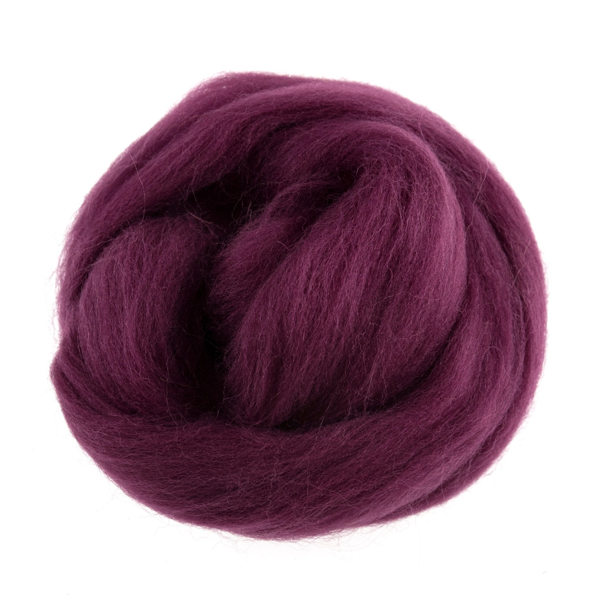 Natural Wool Roving: 10g: Mauve | Buy Online from The Home Crafters