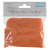 Natural Wool Roving: 10g: Orange | Buy Online from The Home Crafters