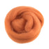 Natural Wool Roving: 10g: Orange | Buy Online from The Home Crafters