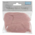 Natural Wool Roving: 10g: Powder Pink | Buy Online from The Home Crafters