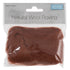 Natural Wool Roving: 10g: Sienna | Buy Online from The Home Crafters