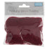 Natural Wool Roving: 10g: Wine | Buy Online from The Home Crafters