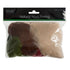 Natural Wool Roving: 50g: Christmas | Buy Online from The Home Crafters