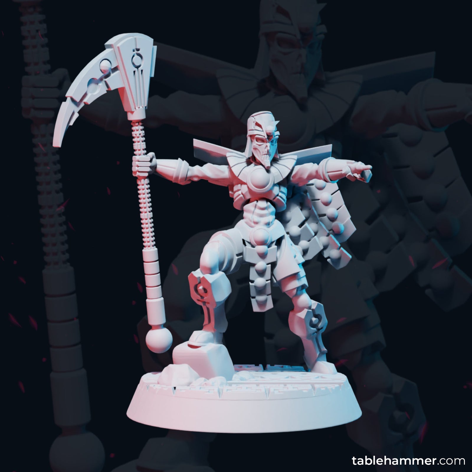 Necroyd Tomb Lord – Leader With Scythe | Buy Online from The Home Crafters