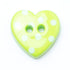 Novelty Love Heart Button - 2 Hole: 15mm | Buy Online from The Home Crafters