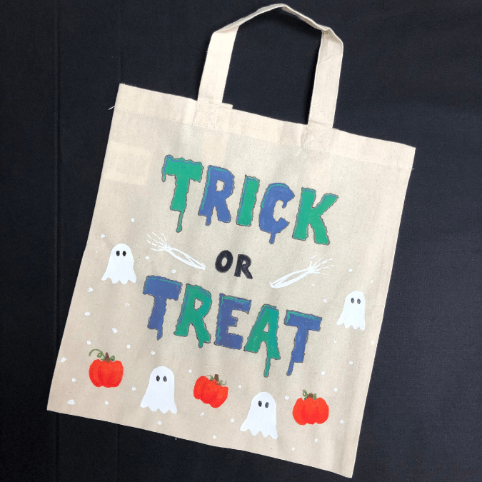 October Half Term: Trick or Treat Tote Bags - Thursday 30th October | Buy Online from The Home Crafters