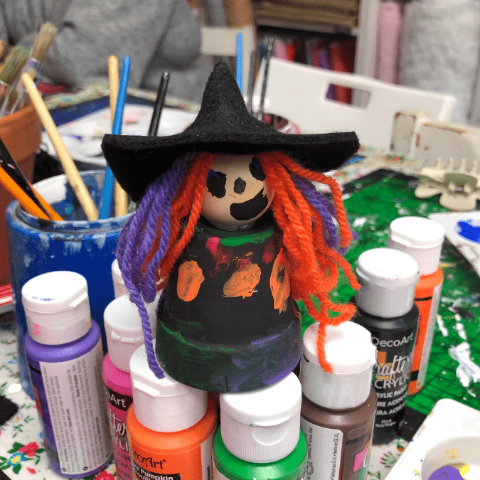 October Half Term: Witch Plant Pots - Friday 31st October | Buy Online from The Home Crafters