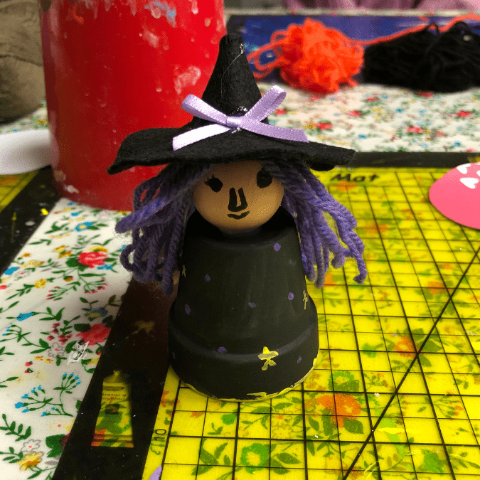 October Half Term: Witch Plant Pots - Friday 31st October | Buy Online from The Home Crafters