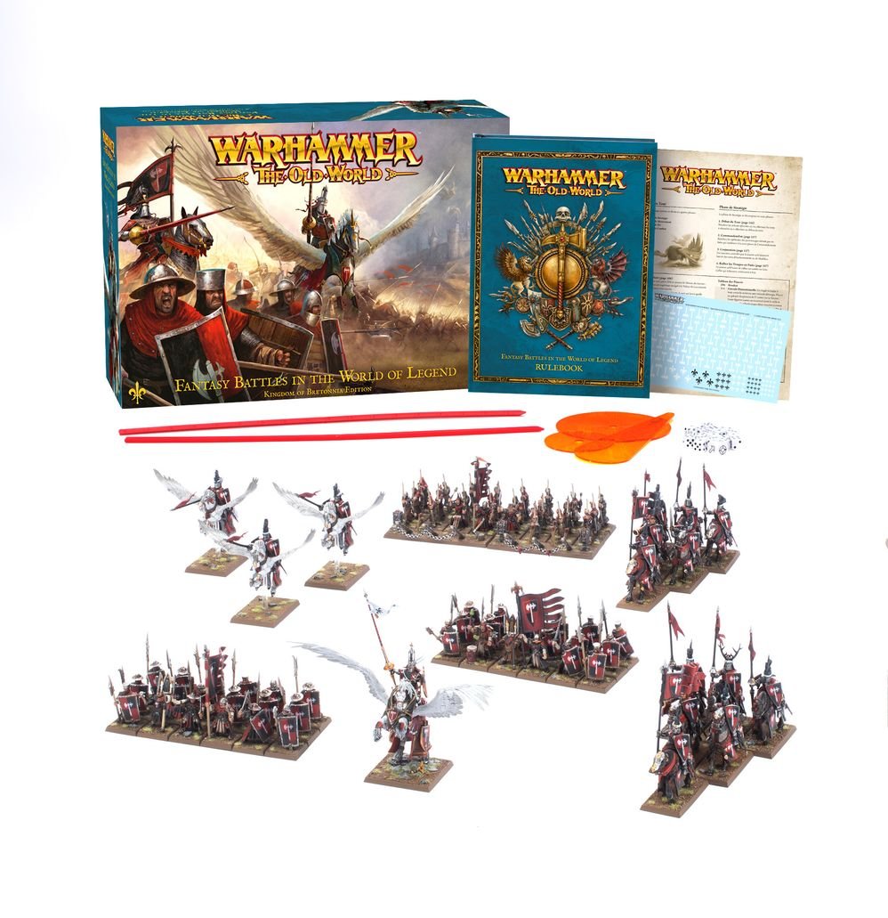 Old World: Kingdom Of Bretonnia Core Army Set | Buy Online from The Home Crafters