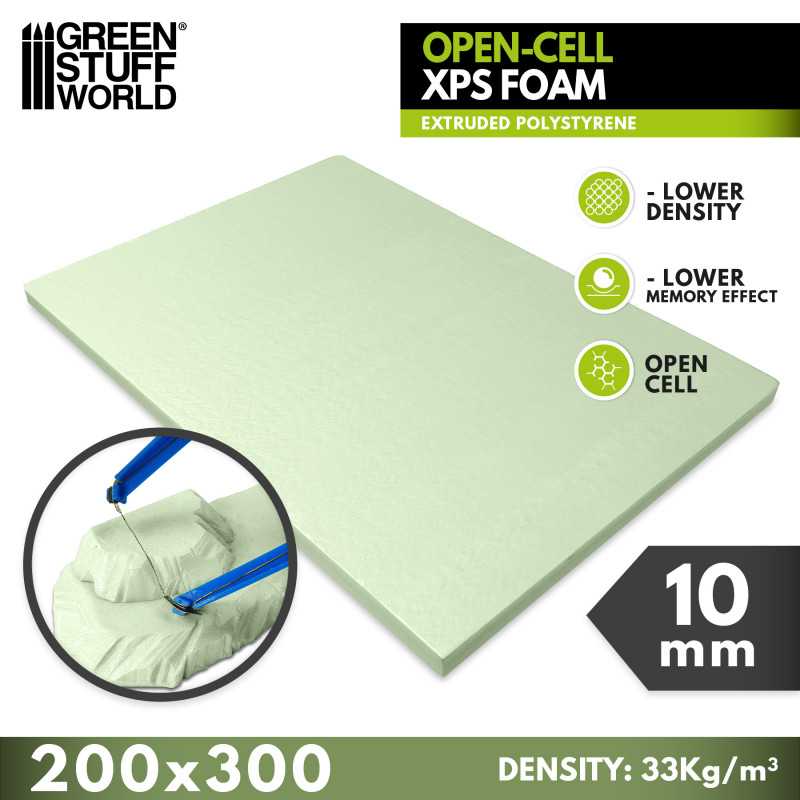 Green Stuff World: Open Cell XPS Foam Sheet - 200 x 300mm