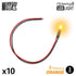 Green Stuff World: 3mm Flickering LED Lights - 10pc | Buy Online from The Home Crafters