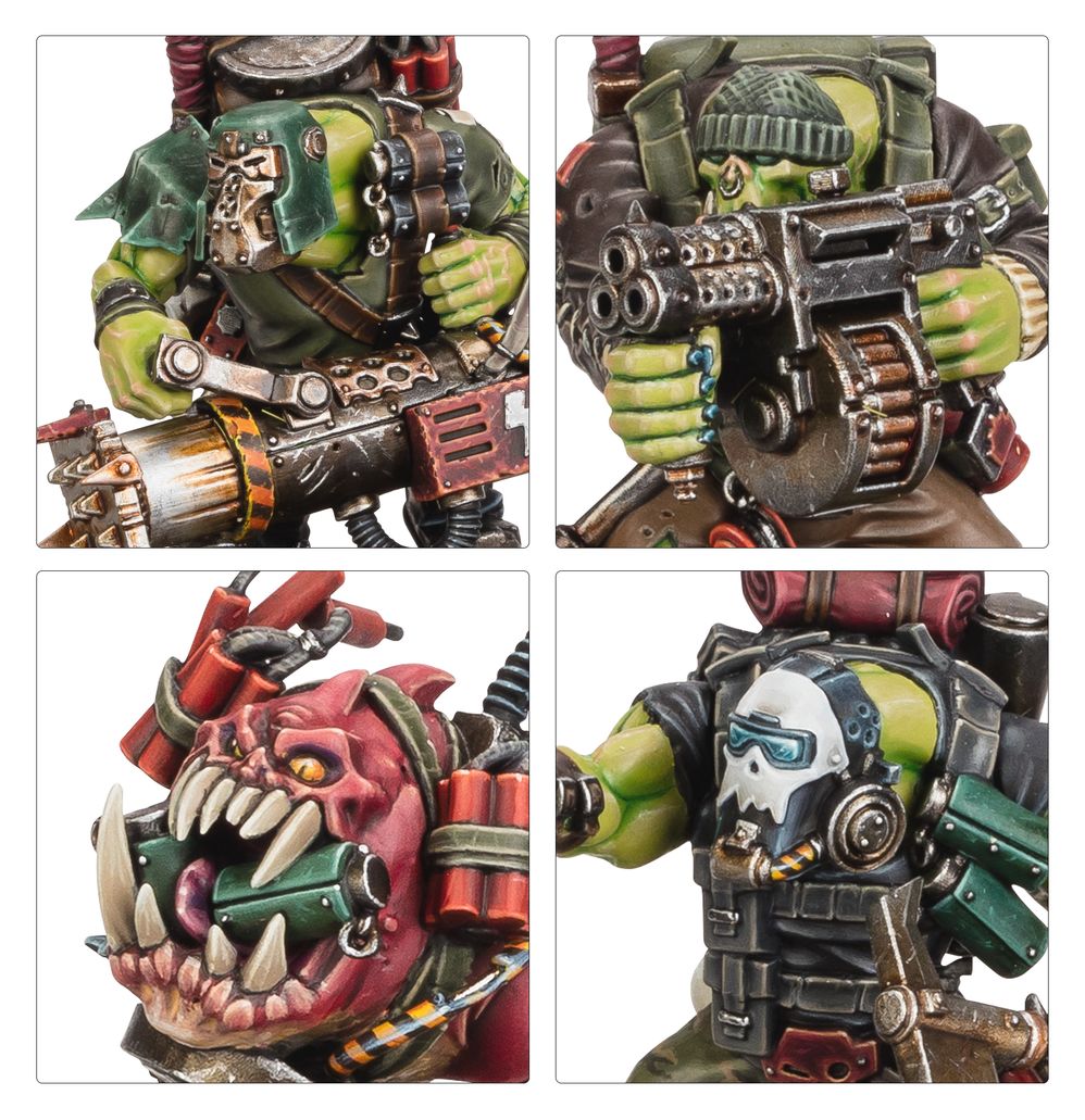 Orks - Kommandos | Buy Online from The Home Crafters