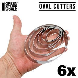 Green Stuff World: Stainless Steel Cutters for Bases | Buy Online from The Home Crafters