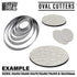 Green Stuff World: Stainless Steel Cutters for Bases | Buy Online from The Home Crafters
