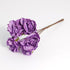 Paper Flowers: 18mm Wild Roses - 6 stems | Buy Online from The Home Crafters