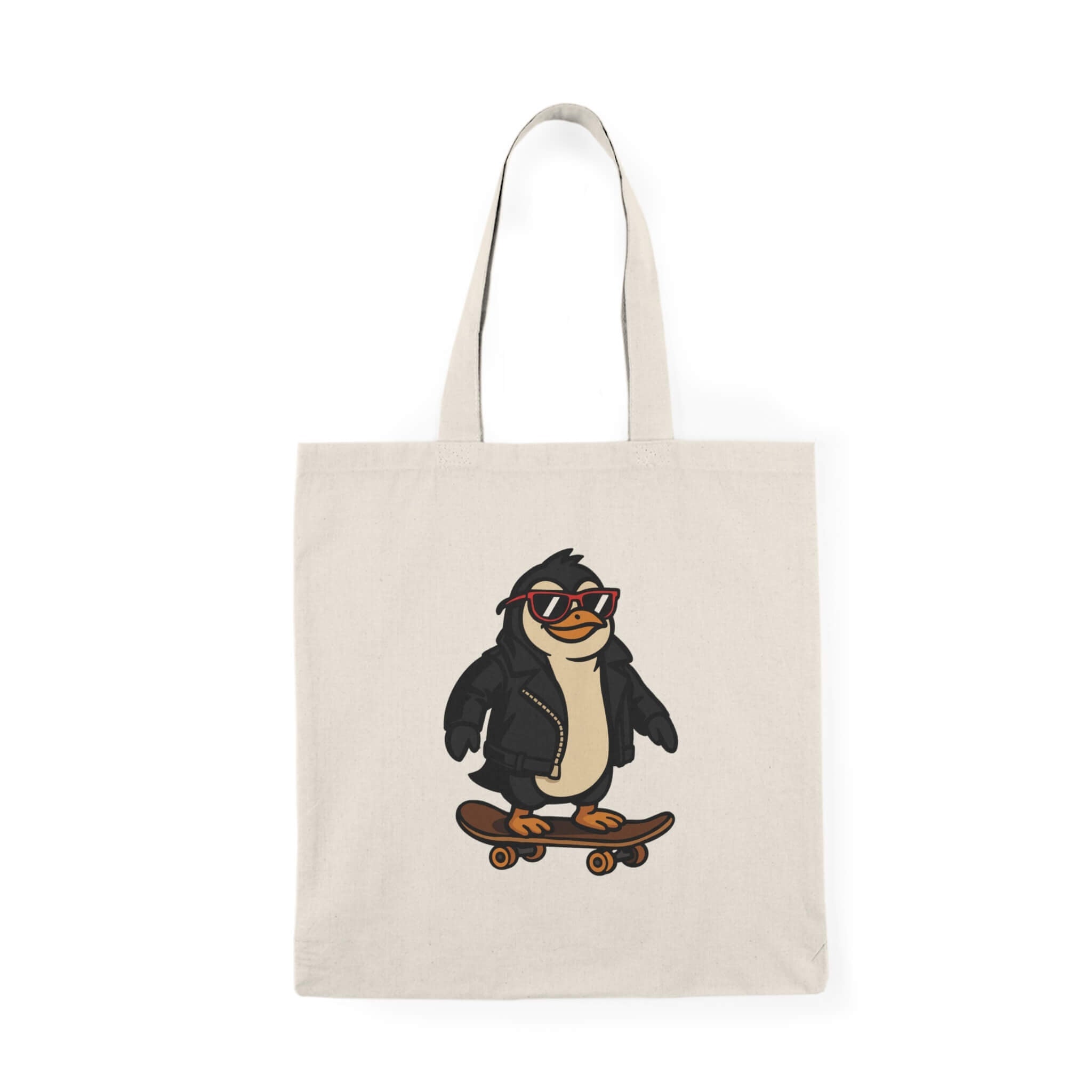 Cool Penguin Skate Club – Premium Tote Bag | Buy Online from The Home Crafters