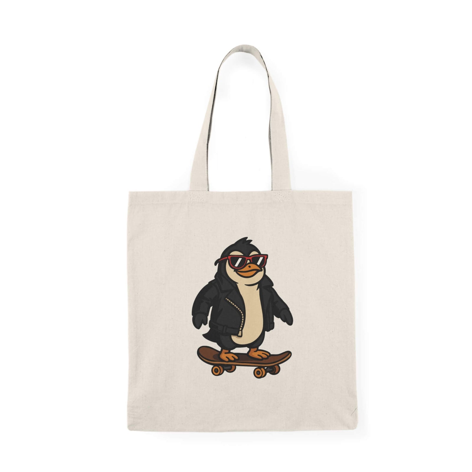 Cool Penguin Skate Club – Premium Tote Bag | Buy Online from The Home Crafters