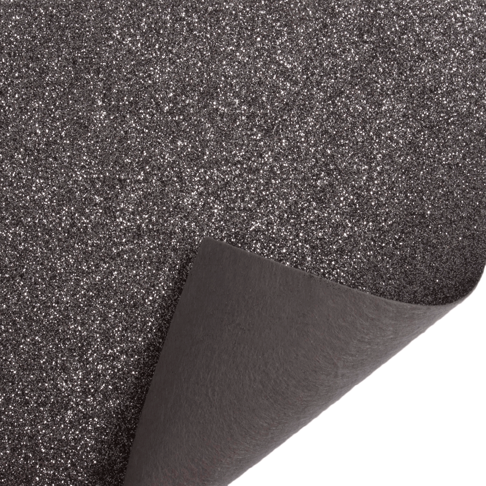 Glitter Felt Sheet 30 x 23cm: Firm - Various Colours