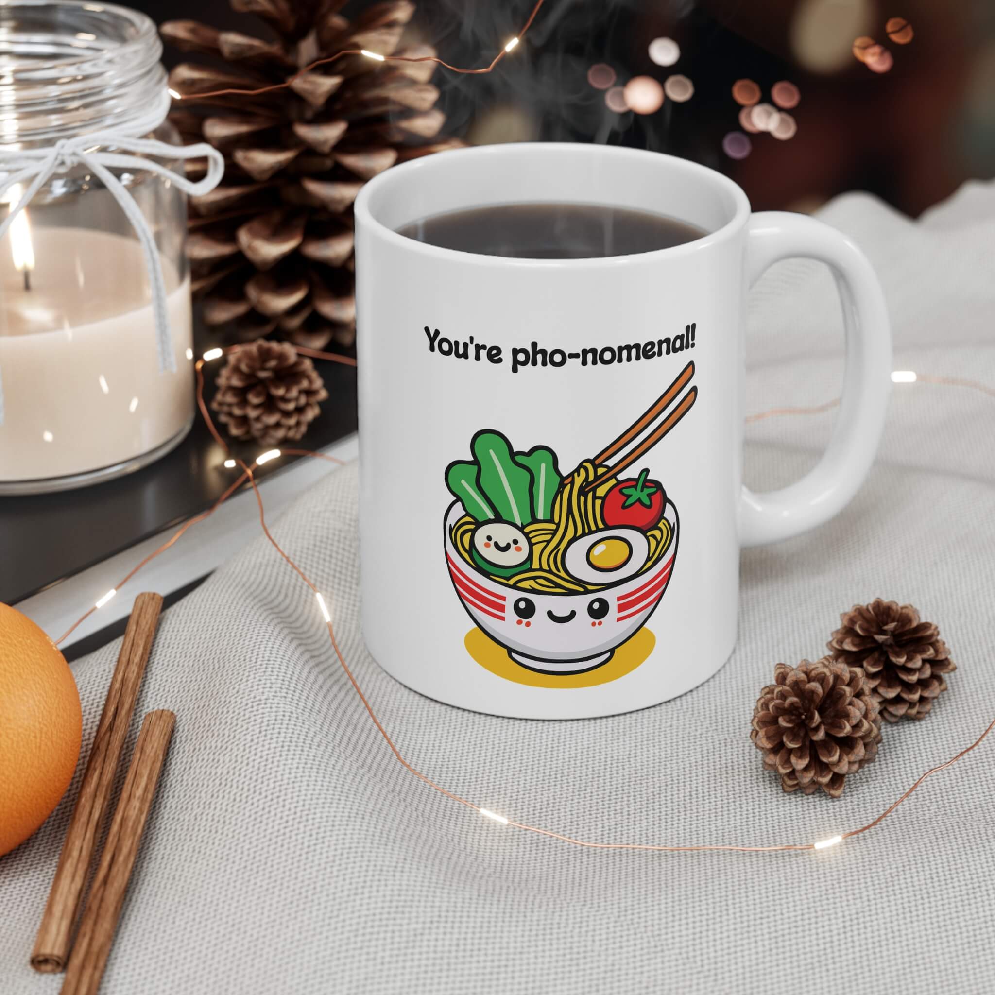 You’re Pho - Nomenal! – Cute Kawaii Pho Mug | Buy Online from The Home Crafters