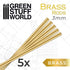 Green Stuff World: Brass Pinning Rods - 5pc | Buy Online from The Home Crafters