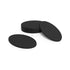 Black Plastic Oval Bases for Gaming