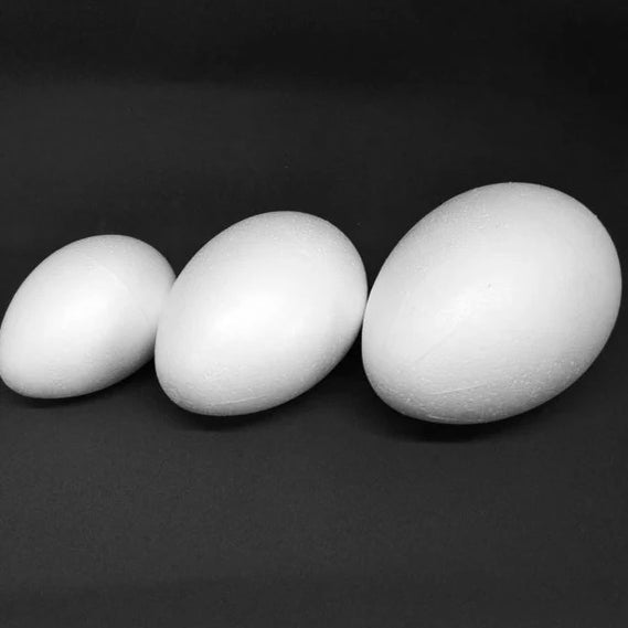 Polystyrene Foam Egg - each | Buy Online from The Home Crafters