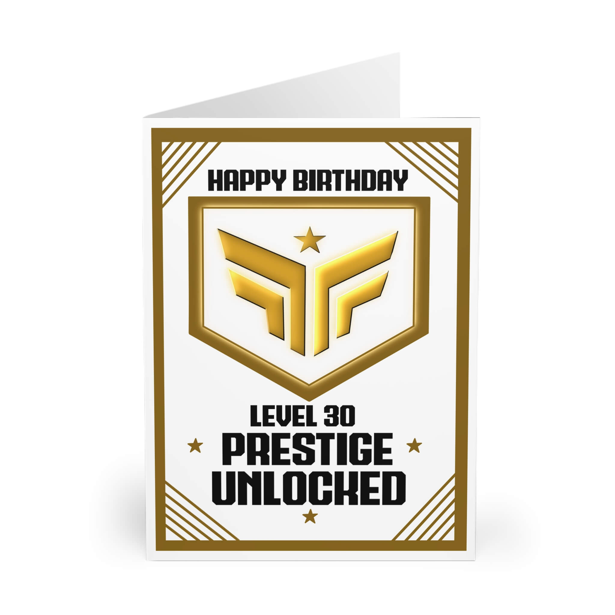 Prestige Unlocked – Gamer Birthday Card | Buy Online from The Home Crafters