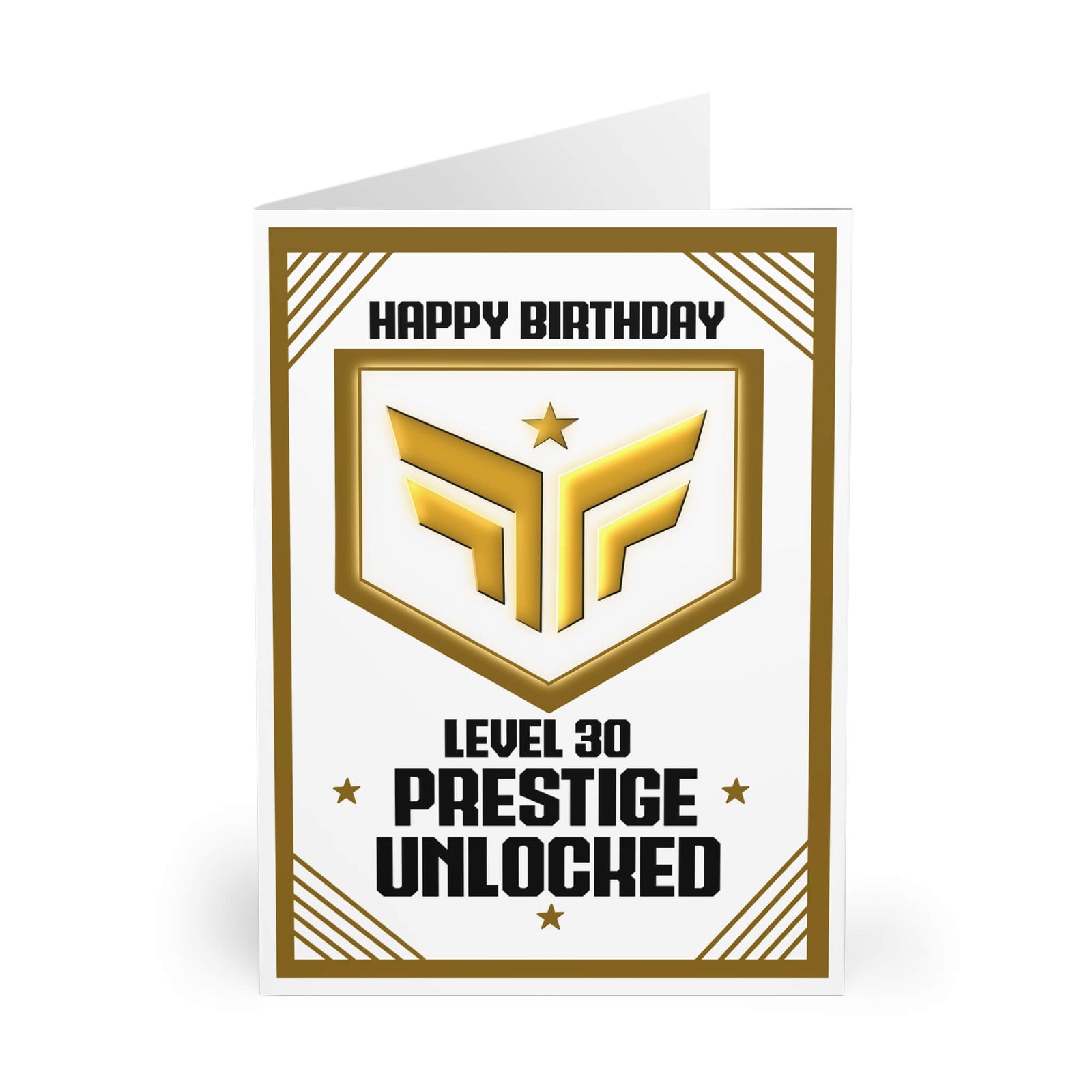 Prestige Unlocked – Gamer Birthday Card | Buy Online from The Home Crafters