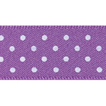 Berisfords Polka Dot Ribbon - 25mm (per metre)