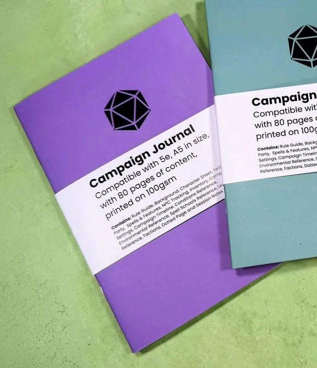 D&D Campaign Journal | RPG Notebook for 5e | Buy Online from The Home Crafters