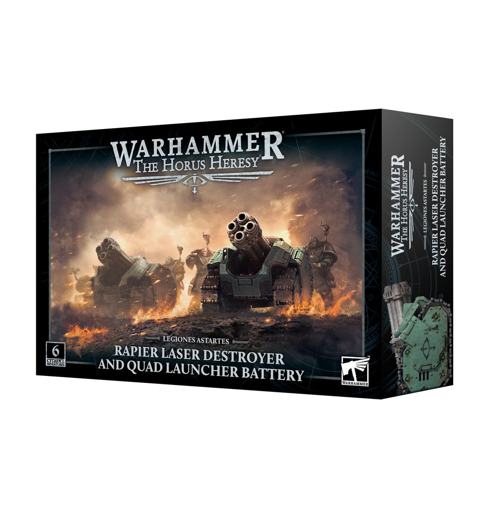 Rapier Laser Destroyer and Quad Launcher Battery | Buy Online from The Home Crafters