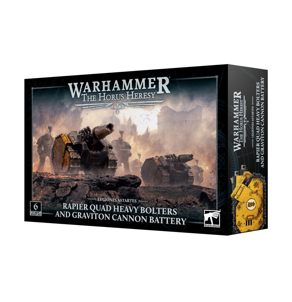 Rapier Quad Heavy Bolters and Graviton Cannon Battery | Buy Online from The Home Crafters