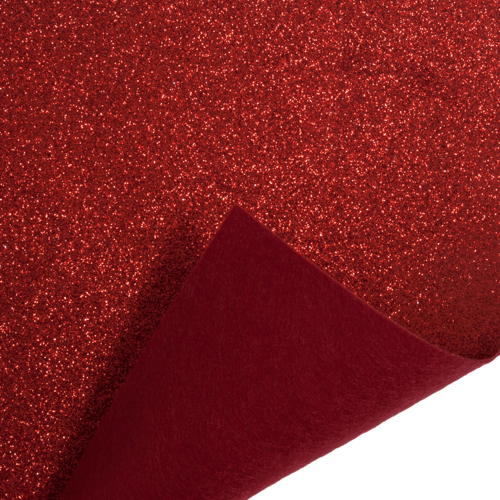 Glitter Felt Sheet 30 x 23cm: Firm - Various Colours