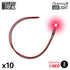 Green Stuff World: 3mm Flickering LED Lights - 10pc | Buy Online from The Home Crafters