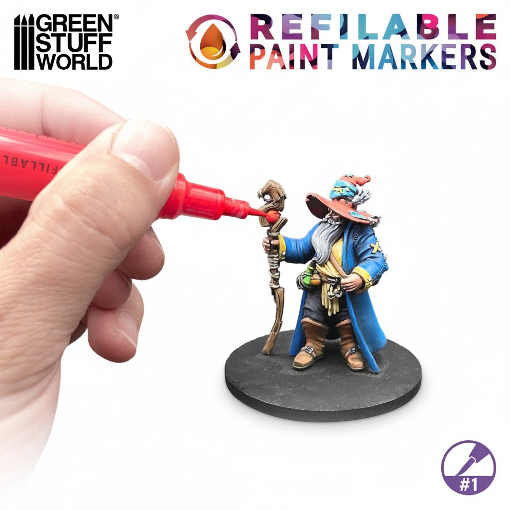 Detail Refillable Marker Paint Pen: Size 1 nib - each | Buy Online from The Home Crafters