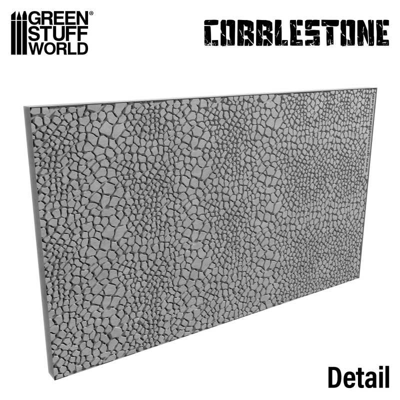 Green Stuff World: 15mm Textured Rolling Pin - Cobblestone