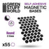 Green Stuff World: Self Adhesive Round Magnetic Bases Sheet | Buy Online from The Home Crafters