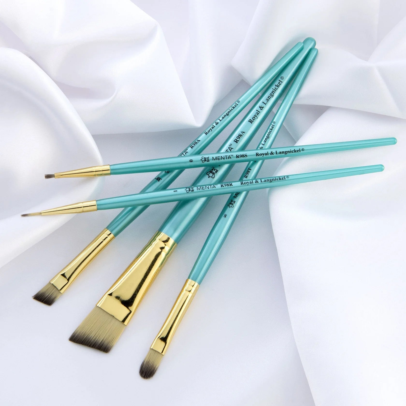 Royal & Langnickel: Menta 5 Piece Paintbrush Set with Bag | Buy Online from The Home Crafters