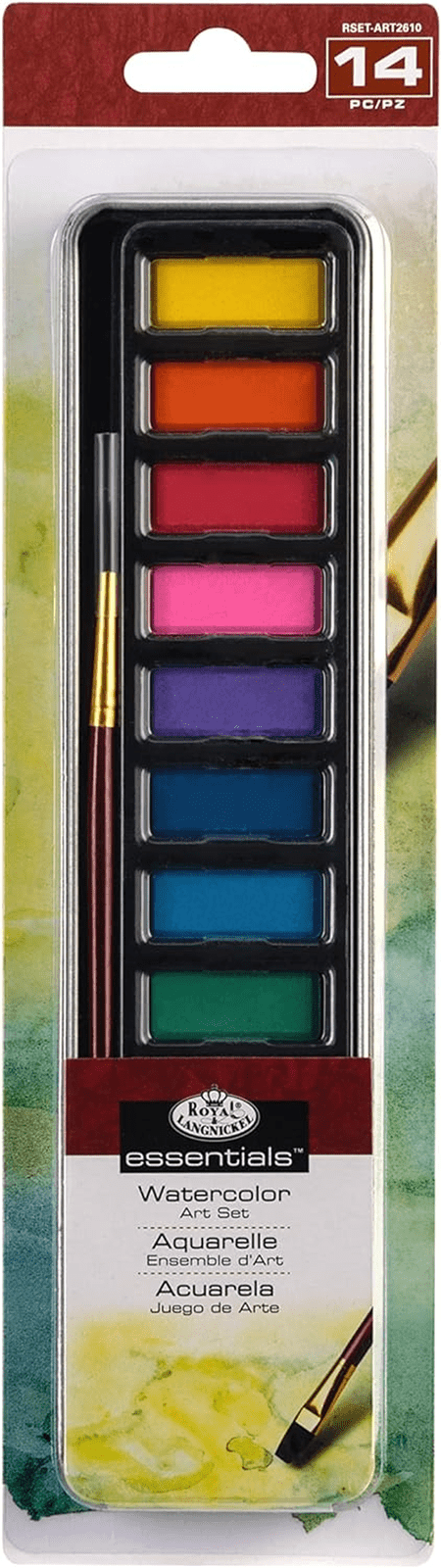 Royal & Langnickel Mini Tin Art Set - Watercolour Cakes | Buy Online from The Home Crafters