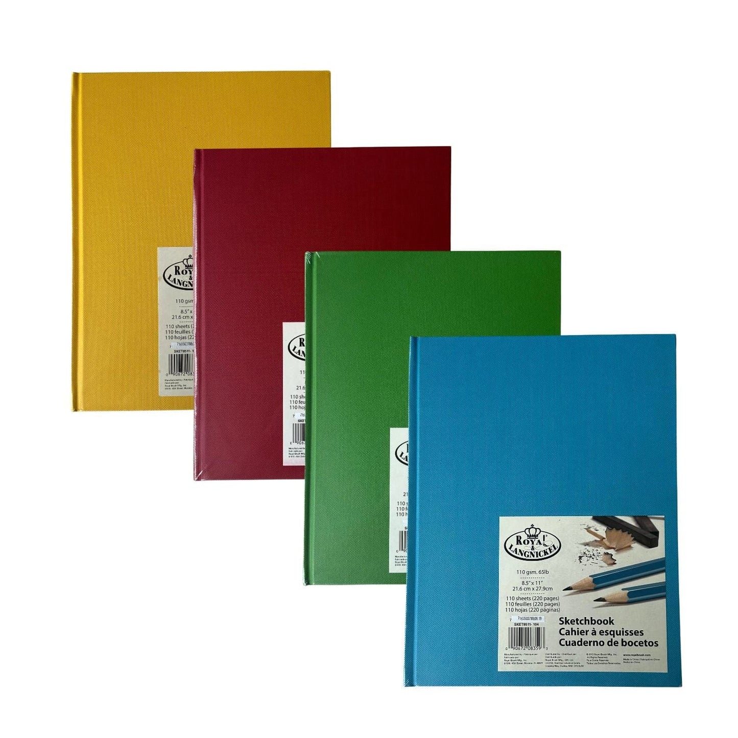 Royal & Langnickel Casebound Layflat Sketch Book - 5.5x8.5'