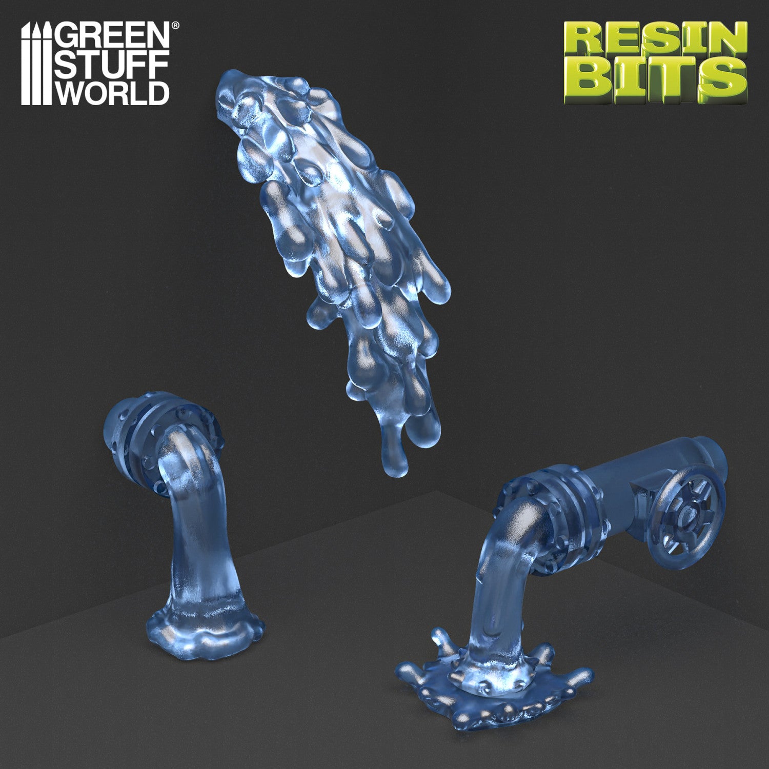 Resin Bits: Special Effects - 1:48-1:35 Running Water - 32pc | Buy Online from The Home Crafters