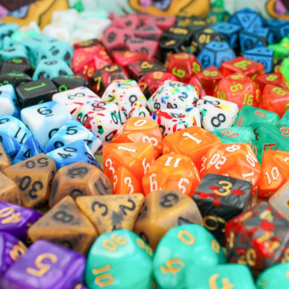 Mystery Dice Goblin dnd Dice - 7pc Mystery Bag | Buy Online from The Home Crafters