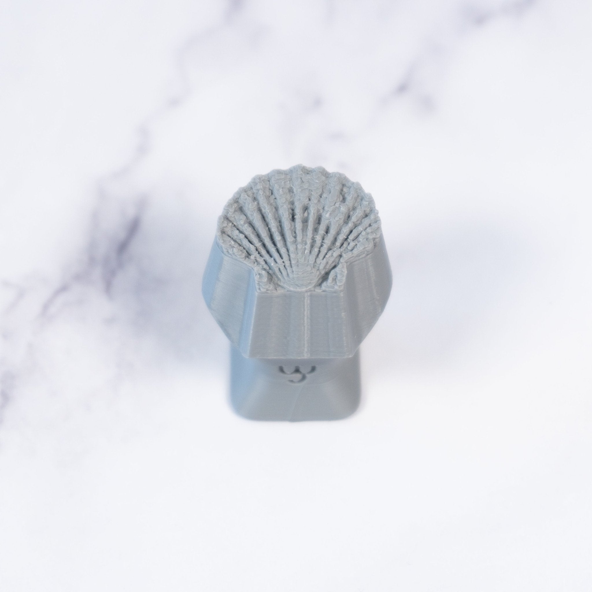 Scallop Shell Stamp - Photo Textured - Style 1 | Buy Online from The Home Crafters