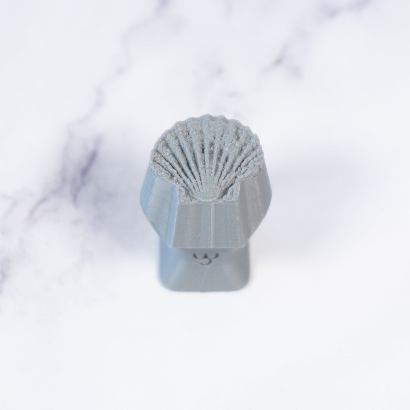 Scallop Shell Stamp - Photo Textured - Style 1 | Buy Online from The Home Crafters